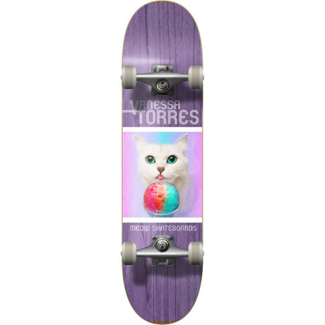 Meow Vanessa Torres 'Furreal' Complete Skateboard - The Snowboard Shop