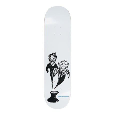 Polar Aaron Herrington Pot Demons Deck (Yellow) - The Skateboard Shop