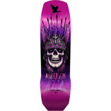 Powell Peralta Andy Anderson Heron Skull Deck - The Skateboard Shop