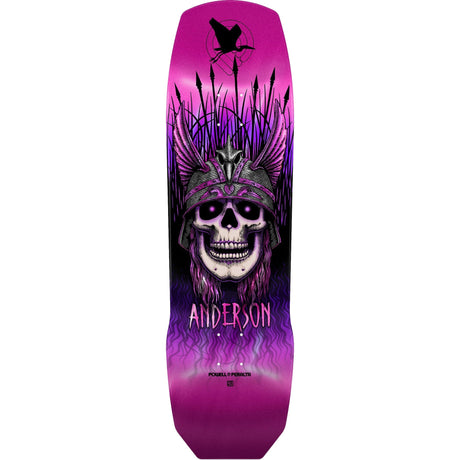 Powell Peralta Andy Anderson Heron Skull Deck - The Skateboard Shop