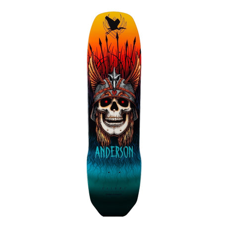 Powell Peralta Andy Anderson Heron Skull Deck - 8.45" - The Snowboard Shop