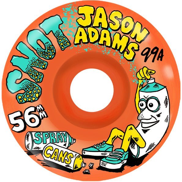 Snot Jason Adams 'Spray Cans' Skateboard Wheels - The Skateboard Shop