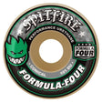 Spitfire Formula Four Conical (Green) Skateboard Wheels - The Skateboard Shop