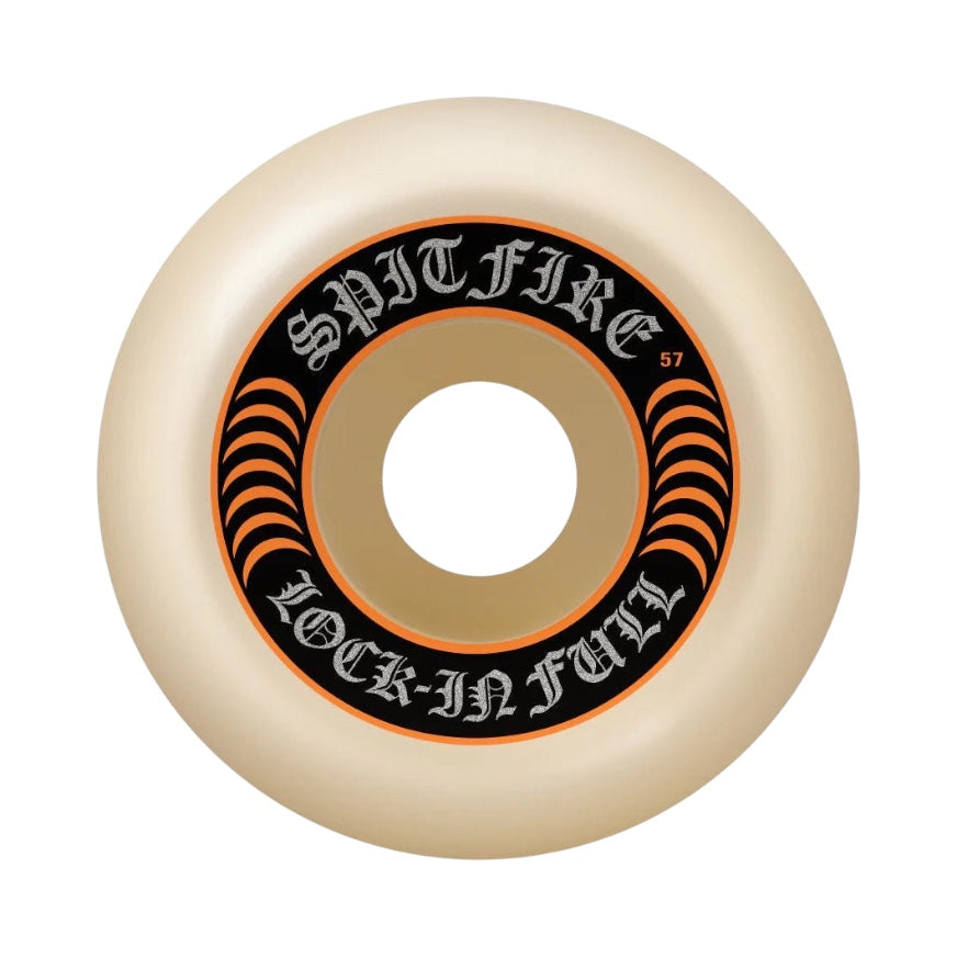 Spitfire Formula Four Lock In Full (Orange) Skateboard Wheels - The Snowboard Shop