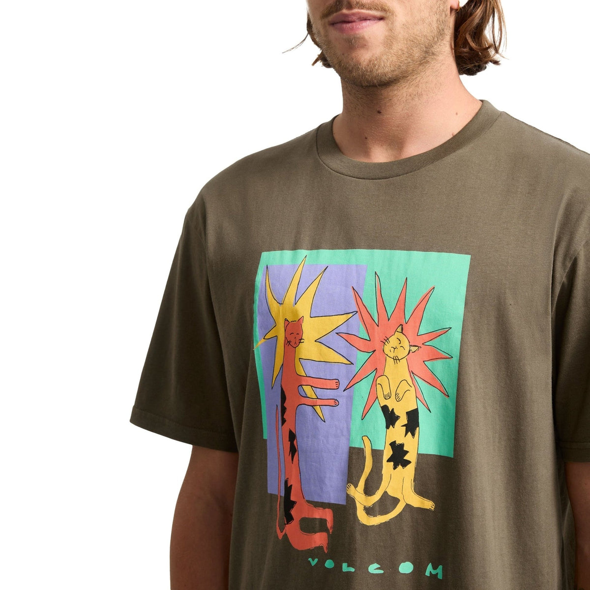 Volcom Longo Cats BSC Short Sleeve T-Shirt - The Skateboard Shop