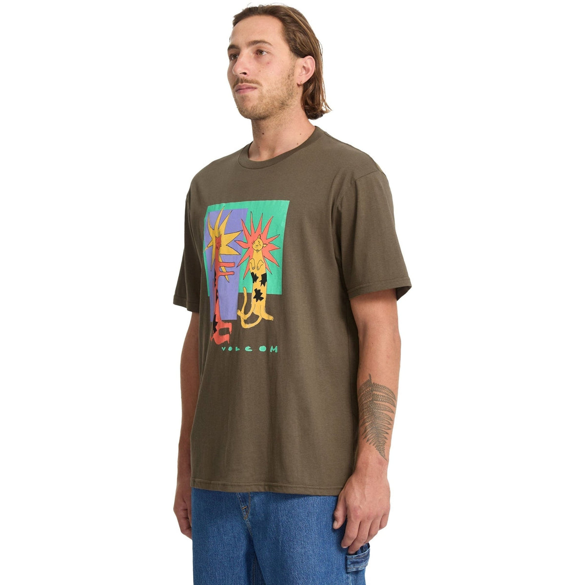 Volcom Longo Cats BSC Short Sleeve T-Shirt - The Skateboard Shop