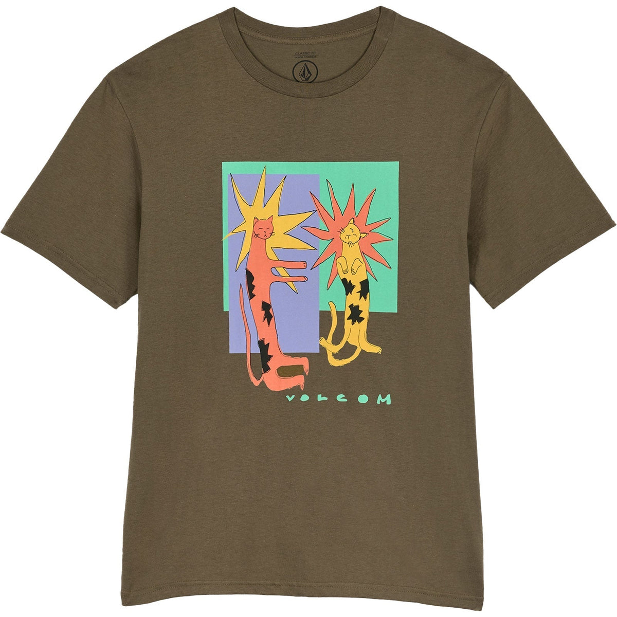 Volcom Longo Cats BSC Short Sleeve T-Shirt - The Skateboard Shop